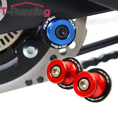 Pentru Aprilia RSV4 RSV1000/R RS660 Tuono 660 2020 Accesorii pentru motociclete CNC Aluminiu 6mm Bobine pentru braț basculant Glisor șuruburi pentru suport