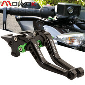 Reguleeritavad mootorratta lühikesed pidurihoovad, rehvi klapi kork KAWASAKI Z900 Z 900 2017-2023 2022 2021 2018 2019 tarvik