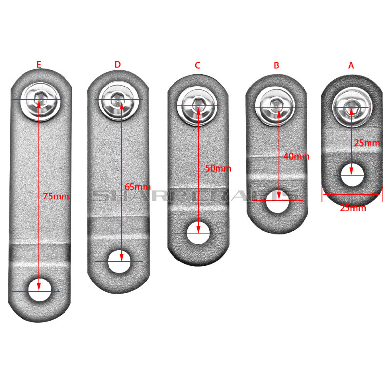 25–75 mm gaasipaagi tõstukite komplekt Harley Sportster Iron XL 883 1200 kohandatud Superlow neljakümne kaheksa tõstepaagiga modifitseeritud tõusukonsoolile