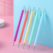 5 tk/komplekt küünekunsti täppimistööriistad Rhinestone`i korjamistööriist Kahe suurusega palliotsad küünte disaini jaoks Küünetööriistad Küünte tarvikud