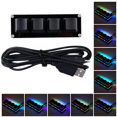 Mini USB tastatură mecanică personalizată 2/3/4/6/9/12/16/24 taste Tastatură pentru jocuri Sayo Dispozitiv Sayo Comandă rapidă Tastatură programabilă Taste Macro