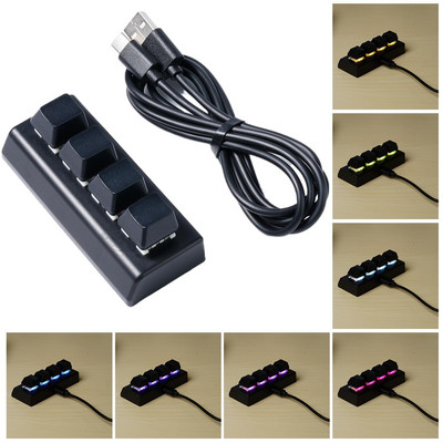 Mini USB tastatură mecanică personalizată 2/3/4/6/9/12/16/24 taste Tastatură pentru jocuri Sayo Dispozitiv Sayo Comandă rapidă Tastatură programabilă Taste Macro