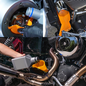 Σετ κάλυμμα χωνιού φίλτρου λαδιού γεμίσματος λαδιού μοτοσικλέτας για το Harley Touring Dyna Sportster XL Softail Fat Boy