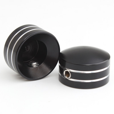 Καπάκι μπουλονιού κεφαλής μπουζί μοτοσικλέτας για Harley Twin Cam Touring Sportster XL883 XL1200 2τμχ Βιδωτό παξιμάδι Στρογγυλό προστατευτικό κάλυμμα