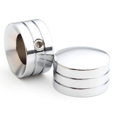 Καπάκι μπουλονιού κεφαλής μπουζί μοτοσικλέτας για Harley Twin Cam Touring Sportster XL883 XL1200 2τμχ Βιδωτό παξιμάδι Στρογγυλό προστατευτικό κάλυμμα