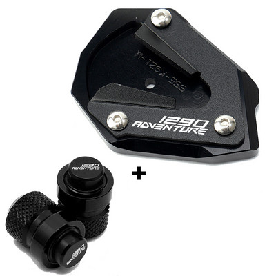 Skirta KTM 1290 SUPER ADVENTURE S 1290 SAS 2021 2022 2023 Motociklų priedai Vožtuvų dangteliai Atraminio stovo pėdos pagalvėlės šoninio stovo prailginimas