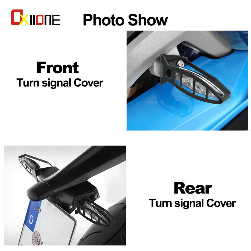 Mootorratta eesmise ja tagumise suunatule LED-tule kaitsekate BMW R1200GS LC ADV R 1250 GS Adventure F850GS ADV F750GS osa jaoks