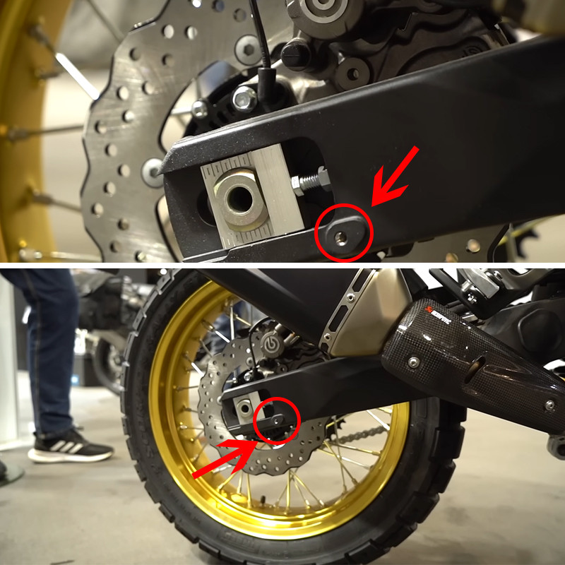 Pentru Yamaha Tenere 700 Tenere700 T7 Rally World Raid 2022 2023 Accesorii pentru motociclete capac supapă 6mm brațe oscilante bobine șurub suport