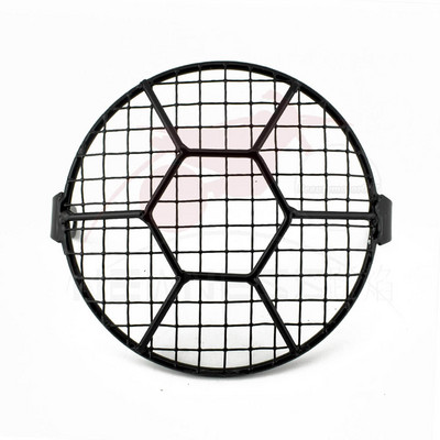 6,5-tolline mootorratta universaalne vintage esitulede kaitse Retro grilli lambi kate Harley Ducati Chopper Yamaha Cafe Racer jaoks