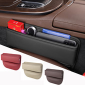 1 ζεύγος Δερμάτινο Car Organizer Box Κάθισμα αυτοκινήτου με σχισμή κενό τσέπες Πολυλειτουργικό κάθισμα οδηγού Αποθηκευτικός θήκη Αυτοκινήτου εσωτερικού αξεσουάρ
