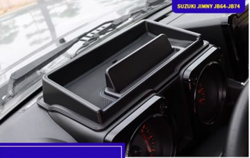 Кутия за съхранение на автомобилно табло за Suzuki Jimny 2019 2020 Тава Поставка за телефон Стойка Организирайте неплъзгащи се стилизиращи аксесоари