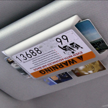 Αναβάθμιση θήκης προσωρινής κάρτας στάθμευσης με αλεξήλιο αυτοκινήτου με αριθμό τηλεφώνου Εσωτερική οργάνωση κάρτας Επικόλληση κουτιού Θήκη αποθήκευσης κάρτας