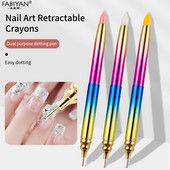 Nail Art Rhinestone Gem Marge Accesorii Picker Wax Creion Instrument rotativ Auto-adeziv