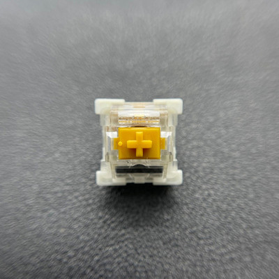 Întrerupătoare 10 buc. Comutator mecanic cu tastatură lubrifiată, comutatoare tactile liniare pentru jocuri cu 2 pini