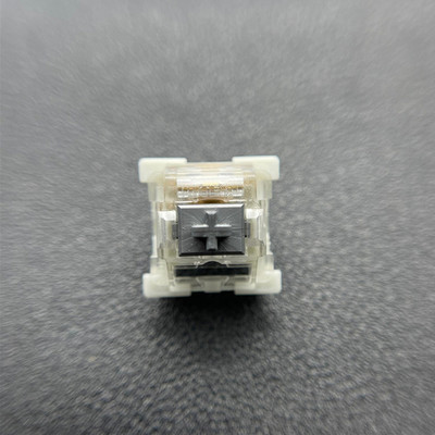 Întrerupătoare 10 buc. Comutator mecanic cu tastatură lubrifiată, comutatoare tactile liniare pentru jocuri cu 2 pini