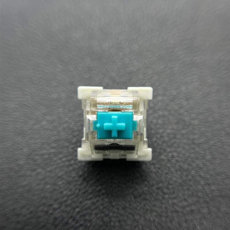 Întrerupătoare 10 buc. Comutator mecanic cu tastatură lubrifiată, comutatoare tactile liniare pentru jocuri cu 2 pini