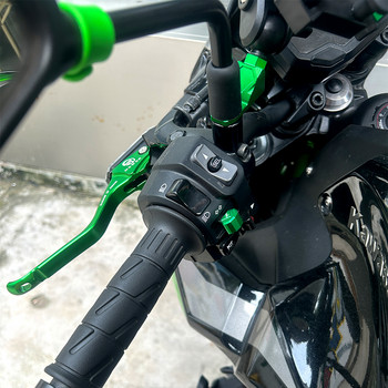 Мотоциклетна алуминиева капачка на бутона за превключване за Kawasaki Z900 Z800 Z650 за Yamaha за CFMOTO KYMCO SYM Сваляща се капачка на мигача
