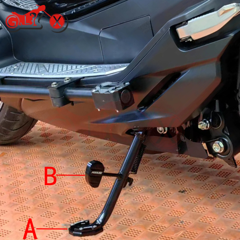 Mootorratta tarvikud Honda FORZA350 FORZA300 NSS350 NSS FORZA 350 300 125 küljealuse suurendamise plaadi tugijala pikendus