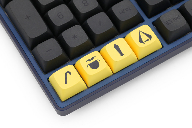 XDA V2 Gentleman Set Dye Sub Keycap Set PBT gros pentru tastatură gh60 poker 87 tkl 104 ansi xd64 bm60 xd68 bm65 bm68 Japanese RU