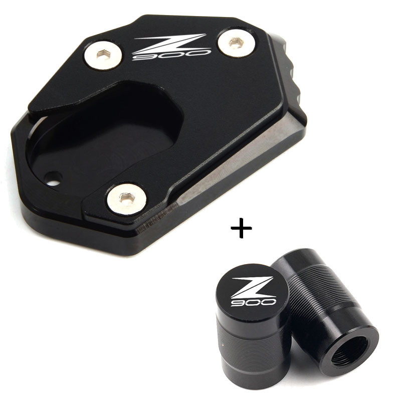 Για Kawasaki Z900 2017-2020 Z 900 Z900rs 2021 2022 Αξεσουάρ Μοτοσικλέτας Πλαϊνή βάση στήριξης Kickstand Μοτοσικλέτα Μεγέθυνση με ελεύθερα καπάκια βαλβίδων