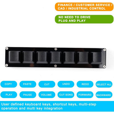 Macro tastatură personalizată 2/3/4/5/6/7/8/9/12/16/24 taste Photoshop Gaming Tastatură mecanică Tastatură programabilă Dispozitiv Sayo