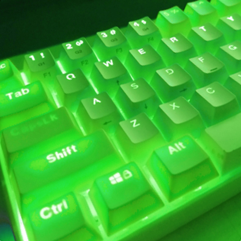 Mehanička tipkovnica 104 Doubleshot ABS razmaknica Tipke Prazne kapice tipki za Cherry MX PC stolno računalo Kapa tipki Prekidači tipkovnica