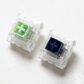 Novelkey Kailh Box Switch Cream Navy Jade Crystal Royal Balta Raudona Ruda Juoda Rožinė RGB SMD jungiklis Mechaninei klaviatūrai Mx