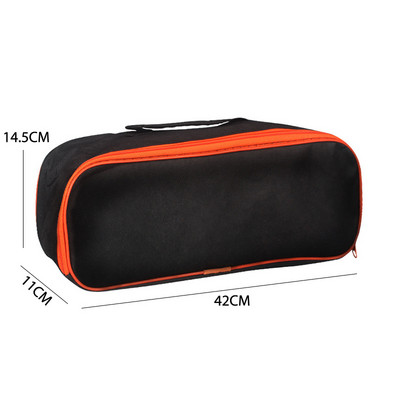 Auto kaasaskantav tolmuimeja hoiukott Hoiukott Autotööriist Auto õhupumbakott Auto kulumiskinnitusega hoiukohver