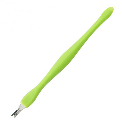 5PCS Dead Skin Remover kutikulas spiedējs Nail Art Fork Knaible Nerūsējošā tērauda trimmeris kutikulas noņemšanas līdzeklis nagu manikīra pedikīra instrumenti