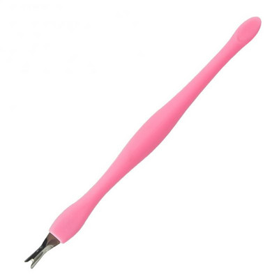 5PCS Dead Skin Remover kutikulas spiedējs Nail Art Fork Knaible Nerūsējošā tērauda trimmeris kutikulas noņemšanas līdzeklis nagu manikīra pedikīra instrumenti