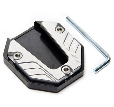 Universaalne mootorrataste külgne statiivi istme tugijala pikendusjala külgjala pikendus jalapadja plaat jalgratta modifitseeritud jalatugi