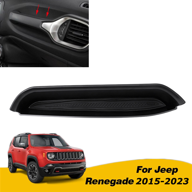 Cutie de depozitare cu mâner de prindere pentru pasager Cutie organizatoare copilot pentru Jeep Renegade 2015 2016 2017 2018 2019 2020 2021 2022 Accesoriu auto