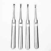 Două tipuri din oțel inoxidabil Cuticule Pusher Trimmer Remover Pedichiură Manichiură Nail Art Tools 11cm