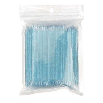 Gurač zanoktica Crystal Double End Manikura za višekratnu upotrebu Zanoktica Uklanjanje mrtve kože Štapići za pedikuru Vilica Nail Art Clean Care Alat