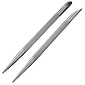 1 bucată cu dublu capete din oțel inoxidabil pentru împingere a cuticulelor pentru îndepărtarea manichiurii pentru unghii, instrument pentru nail art.