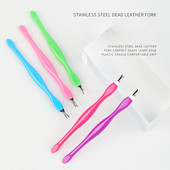 10 tk Dead Skin Fork küünenaha eemaldaja Fork Nail Art Nipper Pusher Trimmer Pediküür Nipper Küüntehooldusvahendid Maniküüri komplekt