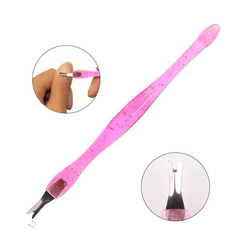 10 tk Dead Skin Fork küünenaha eemaldaja Fork Nail Art Nipper Pusher Trimmer Pediküür Nipper Küüntehooldusvahendid Maniküüri komplekt
