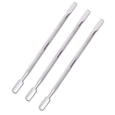 1/5 buc Nails Art Cuticule Pusher din oțel inoxidabil piele moartă Cuticule Remover Manichiură Curățare Instrumente pentru manichiură Repousse Cuticule