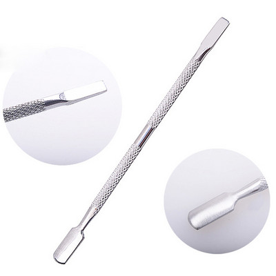 1/5 buc Nails Art Cuticule Pusher din oțel inoxidabil piele moartă Cuticule Remover Manichiură Curățare Instrumente pentru manichiură Repousse Cuticule
