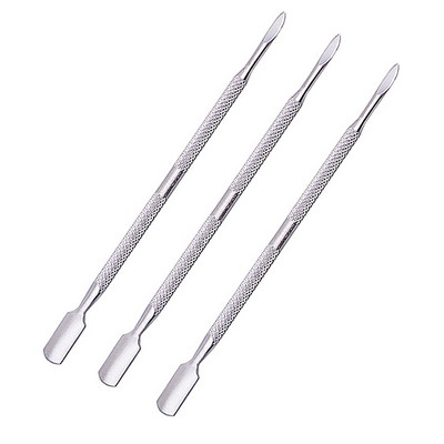 1/5 buc Nails Art Cuticule Pusher din oțel inoxidabil piele moartă Cuticule Remover Manichiură Curățare Instrumente pentru manichiură Repousse Cuticule