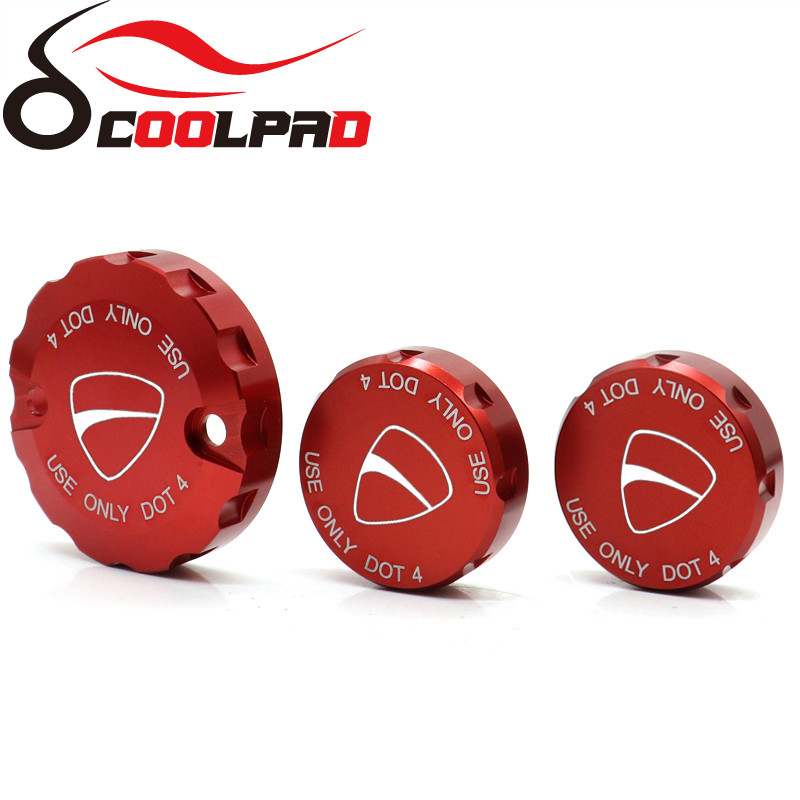 Skirta DUCATI Hypermotard 950 /SP 1100 MONSTER 1200/S/R 1100/S/EVO motociklo priekinių stabdžių sankabos galinio stabdžių skysčio rezervuaro dangtis