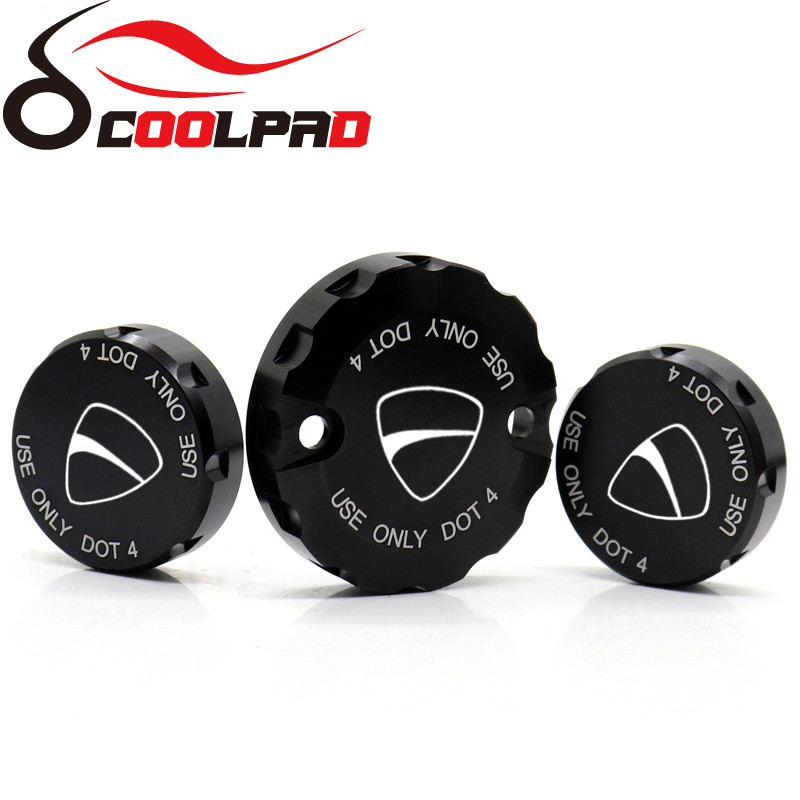 Skirta DUCATI Hypermotard 950 /SP 1100 MONSTER 1200/S/R 1100/S/EVO motociklo priekinių stabdžių sankabos galinio stabdžių skysčio rezervuaro dangtis