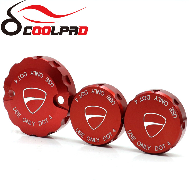 Skirta DUCATI Hypermotard 950 /SP 1100 MONSTER 1200/S/R 1100/S/EVO motociklo priekinių stabdžių sankabos galinio stabdžių skysčio rezervuaro dangtis