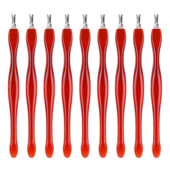 1 gab Dead Skin Fork nagu kutikulas noņemšanas līdzeklis Fork Nail Art Trim Nipper Pusher Trimmer Manikīra rīki
