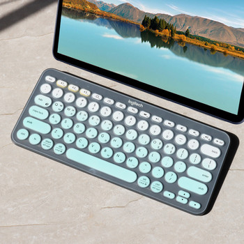 K380 корейска клавиатура филм настолен универсален безжичен Bluetooth прахоустойчив и водоустойчив силиконов защитен филм за клавиатура
