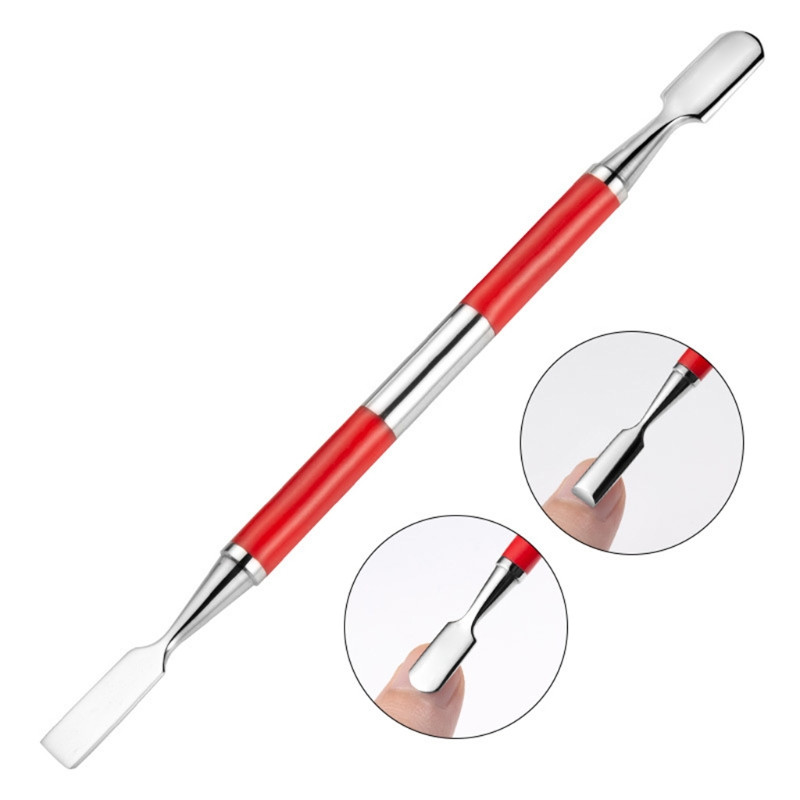 Odelių stūmimo pjoviklis Nagų lupimo grandiklis Profesionalus nerūdijančio plieno valiklis pedikiūro manikiūro įrankiai Drop Shipping