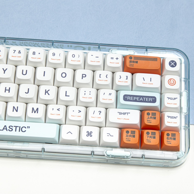 GMK 140 klahvidega plastist klahvikorgid PBT XDA profiilivärvi sublimatsiooniklaviatuurid MX-lülititele 61 64 68 87 96 104 mehaanilised klaviatuurid