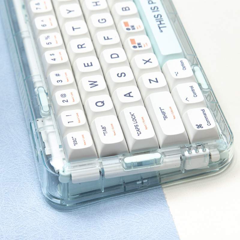 GMK 140 klahvidega plastist klahvikorgid PBT XDA profiilivärvi sublimatsiooniklaviatuurid MX-lülititele 61 64 68 87 96 104 mehaanilised klaviatuurid