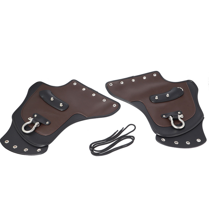 Motocikl Univerzalni deflektori štitnika za toplinsko sedlo od PU kože za Harley Touring Softail Dyna Sportster XL Kawasaki Yamaha Honda