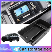 For Honda CRV 6Th 2023 auto keskse käetoe hoiukasti keskkonsooli korraldaja hoidiku konteinerid autotarvikud